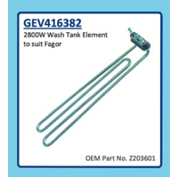 Fagor FAGOR  DISHWASHER WASH TANK ELEMENT 2800W GEV416382 Z203601 spare part