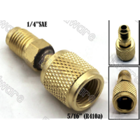 Universal AIR CONDITIONER R410a 5/16" to 1/4" SAE for Gauge & Vacuum Pump Adaptor spare part