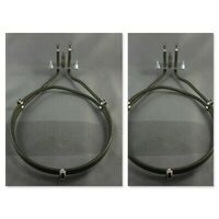 Blanco 2x Kleenmaid Oven Fan Forced Element TO200W TO200X TO201W TO300W TO300X spare part
