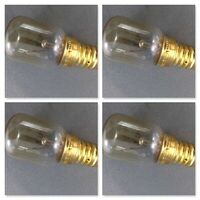 Electrolux 4 x Blanco Oven Lamp Light Bulb Globe BMS601 BMS601X BMS607 BMS607W BMS607X spare part