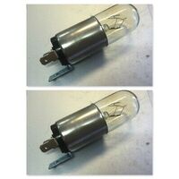 LG MICROWAVE OVEN 2x LIGHT BULB/GLOBE.  NEC SHARP CAROUSEL TOSHIBA DELONGHI  CL823 spare part