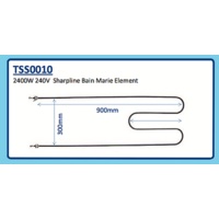 2400W 240V SHARPLINE BAIN MARIE ELEMENT TSS0010