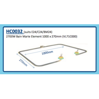 2700W BAIN MARIE ELEMENT 1000 x 270mm (VL71C000) E24 C24 BM24 HC0032