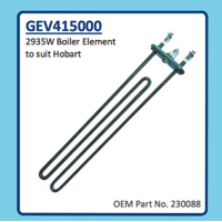 Hobart HOBART BOILER ELEMENT 2935W GEV415000 230088 spare part