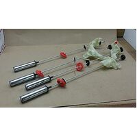 Fisher & Paykel 424569P Fisher Paykel Washing Machine Suspension Kit of 4 Rods Aquasmart spare part