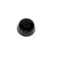 Smeg 766410363 Smeg Cooktop Ignition Button, Black SAR64X SAR67X spare part