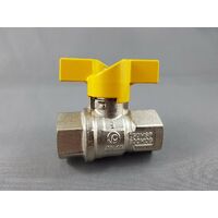 CARAVAN CATERING RESTAURANT  BALL VALVE 1/2″ F&F BUTTERFLY HANDLE LPG