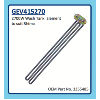 Universal RHIMA WASH TANK ELEMENT 2700W GEV415270 3355485 spare part