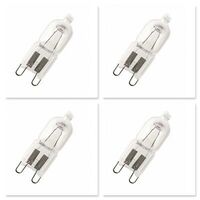 Electrolux 4 x 40W Smeg Oven Halogen Lamp Light Bulb Globe SA578X-8 SA578X-9 SA579X spare part