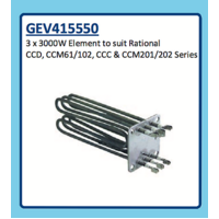Universal RATIONAL ELEMENT 3 x 3000W CCD, CCM61/102, CCC & CCM201/202 SERIES GEV415550 spare part