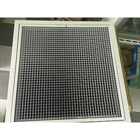 595 x 595 HINGED RETURN GRILL WITH FILTER AIR CONDITION DUCT UNIT