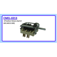 4 POSITION ROTARY SWITCH (49.24015.500) CMEL-0213
