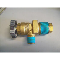 Bromic FORKLIFT MAIN SERVICE VALVE   3/8" male outlet to   LPG  SERVICE TAP  1110964 spare part