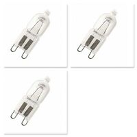 Electrolux 3 x 40W AEG Pyroluxe Oven Halogen Lamp Light Bulb Globe BP5013001M BP5014301M spare part