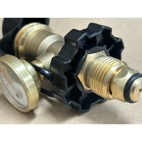 Universal Genuine  Brand  New Gas Safety Gauge POL New Caravan Camping BBQ RV Motorhome spare part