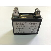 LG LG INDOOR FAN 2uf CAPACITOR LS-K1863HL LS-K1864HL LS-K1867HL LS-K2423HL LS-K2424 spare part