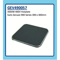 Zanussi ZANUSSI 900 SERIES 300 x 300mm 3000W 400V HOTPLATE GEV490057 spare part