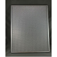 2x Rangehood Aluminium Filters: Suits Robinhood and Fisher and Paykel ,288X362mm