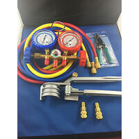 Igloo R410A MANIFOLD GAUGE 1.8M HOSE SET, COPPER BENDER , CUTTER 5/16" M TO 1/4"F spare part