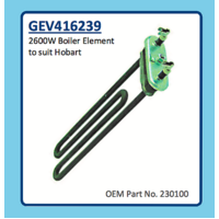 Hobart HOBART BOILER ELEMENT 2600W GEV416239 230100 spare part