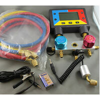 Universal MULTI FUNCTION DIGITAL MANIFOLD GAUGE SET FOR 68 REFRIGERANTS VACUUM GAUGE TEMP spare part