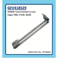 Fagor FAGOR DISHWASHER  TANK ELEMENT FI80, FI100, AD90 4500W GEV418529 Z743601 spare part
