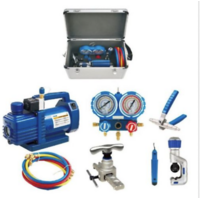 Universal INTEGRATED TOOL KIT VACUUM PUMP, MANIFOLD GAUGE, RATCHED FLARING PIPE EXPANDER spare part