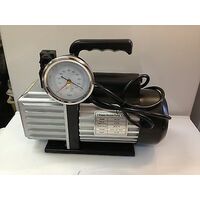Universal 2 STAGE 4.5CFM REFRIGERATION VACUUM PUMP  3"GAUGE SELONOID VALVE 2DS245S spare part