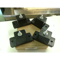 Igloo AIR CONDITIONER MOUNT BRACKET SET OF 4   CAN STANDS 280KG RUBBER FEET STANDS spare part