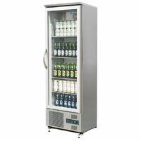 Commercial Polar Single Hinged Door Upright Back Bar Cooler 1880x600x514mm HWD