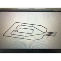Electrolux GENUINE BOSCH TOP OVEN GRILL ELEMENT 00748052 HBN43M551A HBM43B550A08  B46W74N0G spare part