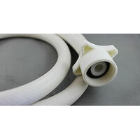 LG PAIR OF WASHING MACHINE FILL INLET HOSE COLD & HOT HOSE LG SAMSUNG SIMPSON spare part