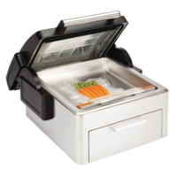 Universal Chamber Vacuum Sealer Silver Built in Vacuum Bag Roll Storage 7Ltr 300MM Seal spare part