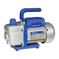 Universal 1.5CFM 2 Stages Refrigerant Vacuum Pump Refrigeration Gauges Tools Air Condition spare part