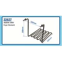 Moffat MOFFAT FRYER ELEMENT P/N  22627 3600W 240V spare part