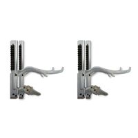 Bosch 2x Genuine Chef 693 Classic Duo Double Oven MAIN OVEN Door Hinge EDC693S EDC693W spare part