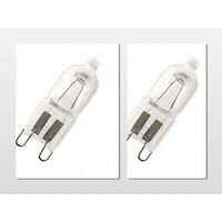 Electrolux 2 x 40W Smeg Pyrolytic Oven Halogen Lamp Light Bulb Globe SAP306X-8 SAP306X-9 spare part