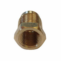 Caravan Adapter BBQ 1/4 BSPF Taper x 3/8" BSP M Flare  AC28 Connector GAS LPG