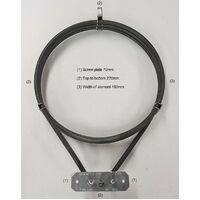 Electrolux EMILIA GLEMGAS OVEN FAN FORCED ELEMENT EF6AI EF61F1DG EM534El-1 GF64HI GL53EI spare part