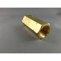 Igloo LPG CARAVAN Brass Female POL/BBQ  Adapter Joiner to Female POL/BBQ  Ferrule spare part