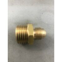 CARAVAN LPG  NATURAL GAS  ADAPTER  1/2" BSP TAPERED  TO 5/16" SAE MALE UNION