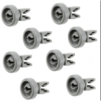 Dishlex 8 X DISHLEX  Dishwasher Upper Basket Wheel  DX103WK DX203SK WDF901SA WDF901WA spare part