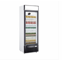 IGLOO 228LT SINGLE DOOR COMMERCIAL GLASS DISPLAY FRIDGE  530Wx595Dx1645H