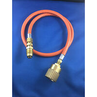 Igloo LPG  Cylinder 9kg  to Forklift Cylinder Filler Hose  3Mt   POL TO 1 1/4" ACME spare part