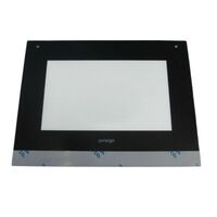 Omega Original Omega Oven Door Outer Glass spare part