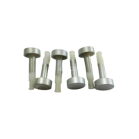 Delonghi Genuine Delonghi Oven Clock Button Silver 6 Pack spare part