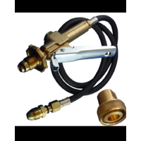 Bromic GENUINE LPG Filler Gun & Hose Automotive. Comes with Acme Female 1 3/4" Adapter spare part