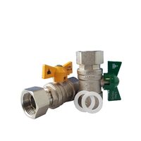 CATERING RESTAURANT CONTINUOUS FLOW BALL VALVE KIT 3/4 FEMALE