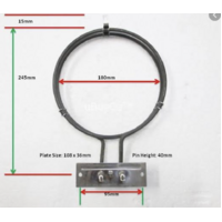 Electrolux CHEF FAN OVEN ELEMENT EWOSLFMW EWOSLFMSS EWOSLFMBL EWOHSLFCXW EWOHSLFCXSS EWOHSL spare part