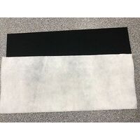 Robinhood Replacement  Rangehood Filter Grease & Odour Set 50cm x 120cm Carbon + White spare part